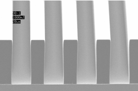  20 µm lines at 60 µm resist film thickness.
